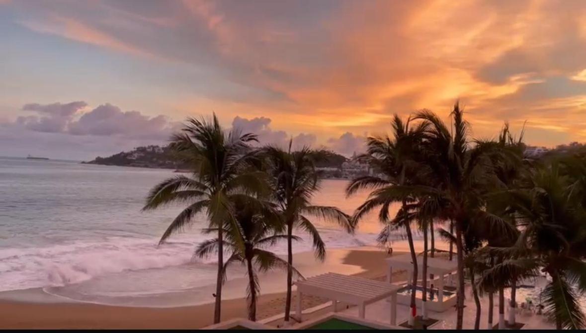 Espectacular Apto A Pie De Playa Con Vista Al Mar Мансанильо Экстерьер фото