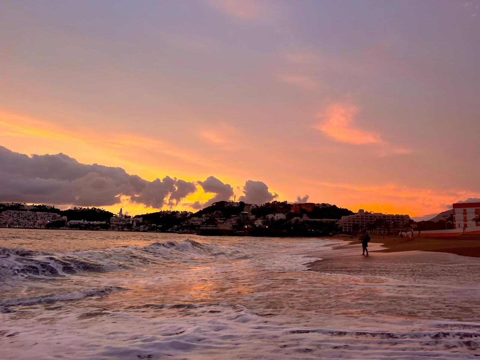 Espectacular Apto A Pie De Playa Con Vista Al Mar Мансанильо Экстерьер фото