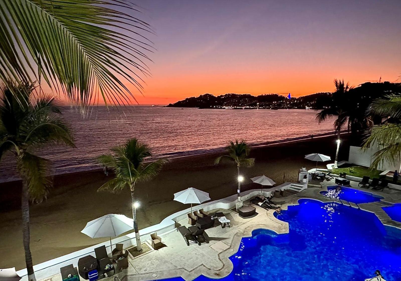 Espectacular Apto A Pie De Playa Con Vista Al Mar Мансанильо Экстерьер фото
