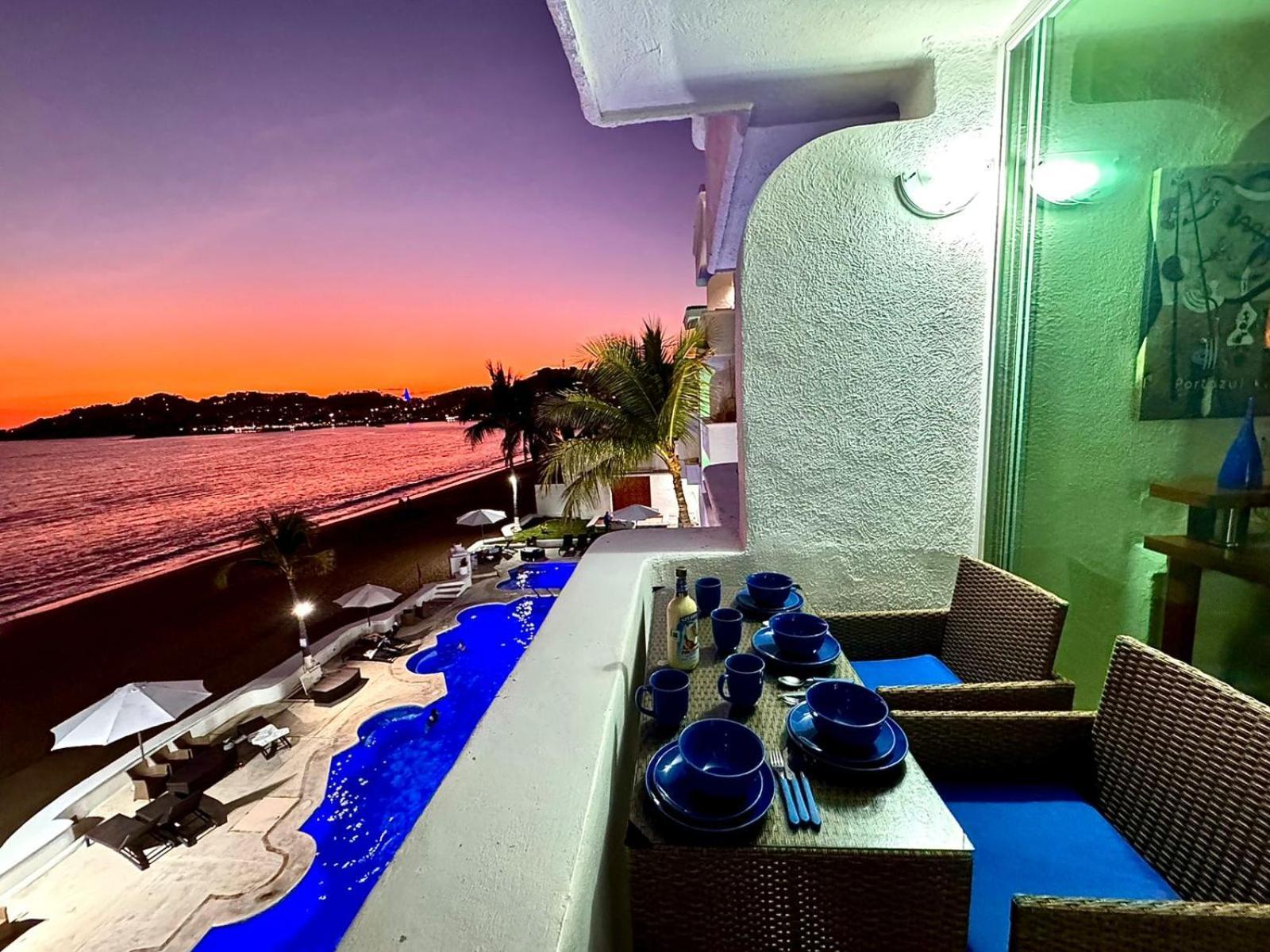 Espectacular Apto A Pie De Playa Con Vista Al Mar Мансанильо Экстерьер фото