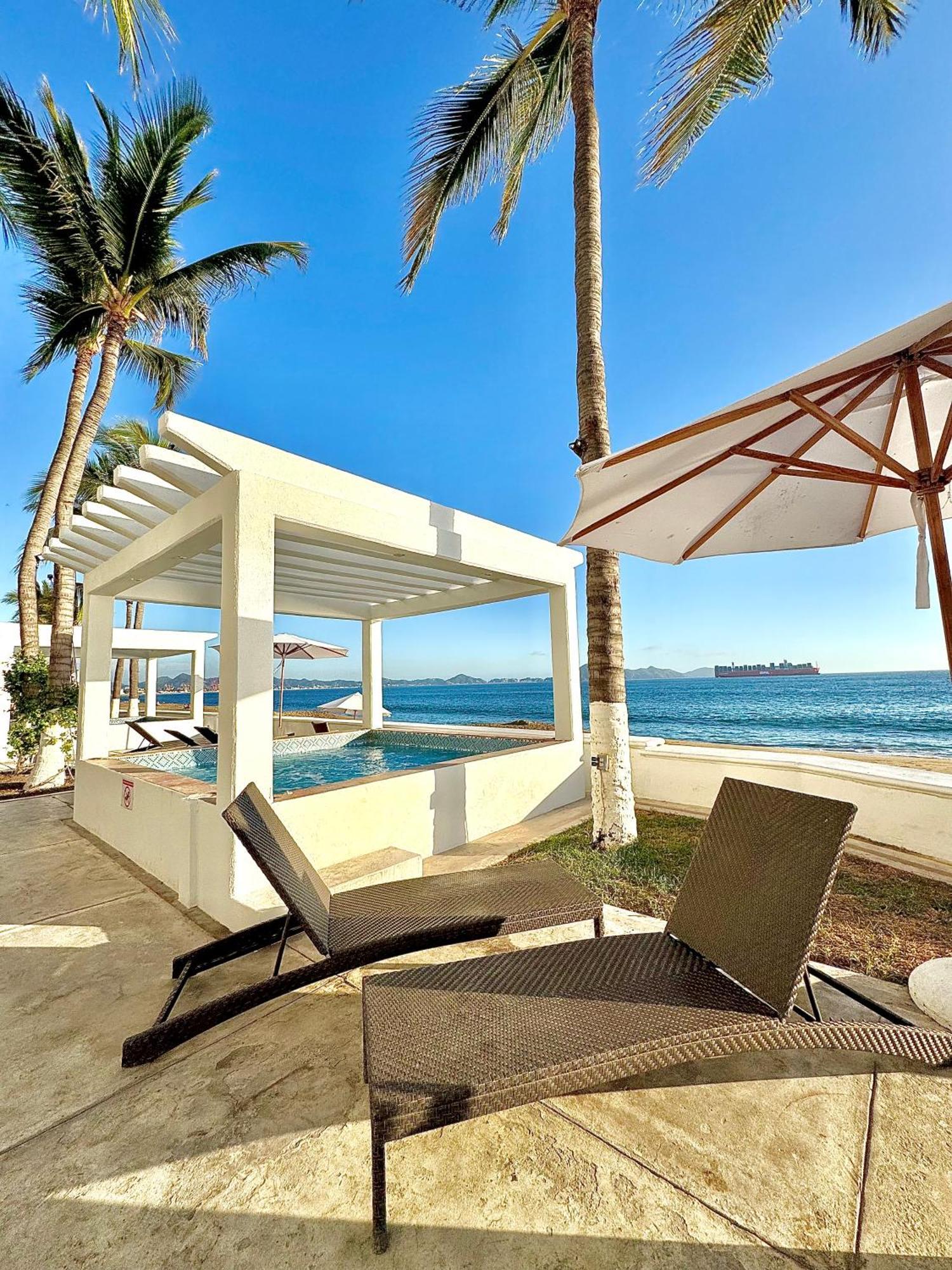 Espectacular Apto A Pie De Playa Con Vista Al Mar Мансанильо Экстерьер фото